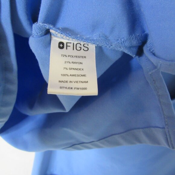 Figs Scrub Women's Tops Technical Collection Set of 2 Blue Size Extra Small - Picture 10 of 11